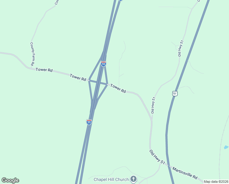 map of restaurants, bars, coffee shops, grocery stores, and more near 4002 Tower Road in Hazlehurst