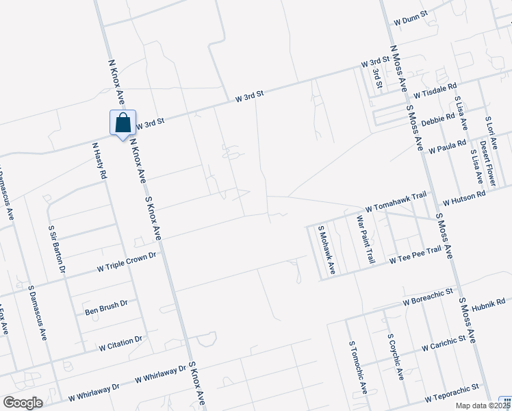 map of restaurants, bars, coffee shops, grocery stores, and more near Unnamed Road in Odessa