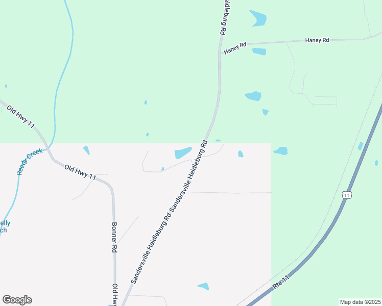 map of restaurants, bars, coffee shops, grocery stores, and more near Sandersville Heidleburg Road in Ellisville