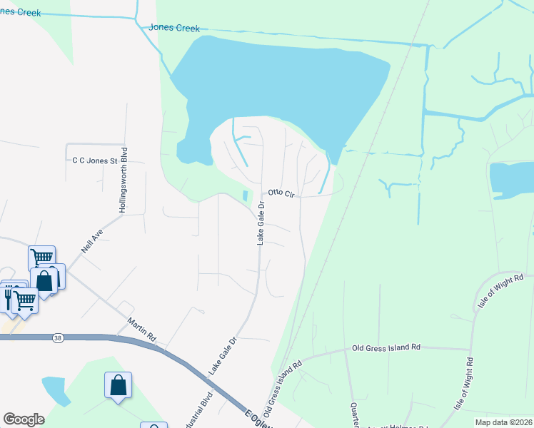 map of restaurants, bars, coffee shops, grocery stores, and more near 22 Veranda Trail in Midway