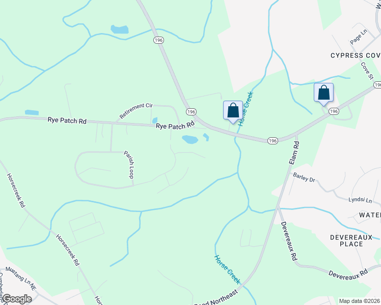 map of restaurants, bars, coffee shops, grocery stores, and more near 73 Pulaski Street in Hinesville