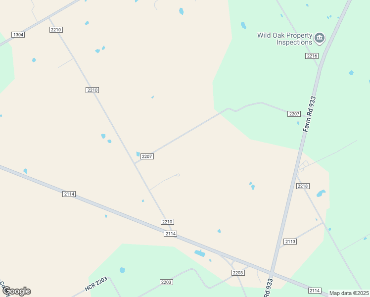 map of restaurants, bars, coffee shops, grocery stores, and more near 170 HCR 2207 in Aquilla