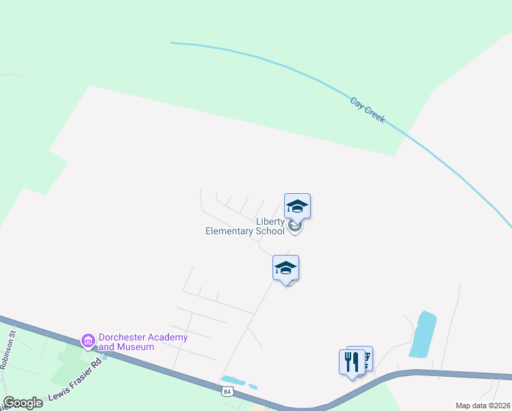 map of restaurants, bars, coffee shops, grocery stores, and more near 52 Charleston Court in Midway