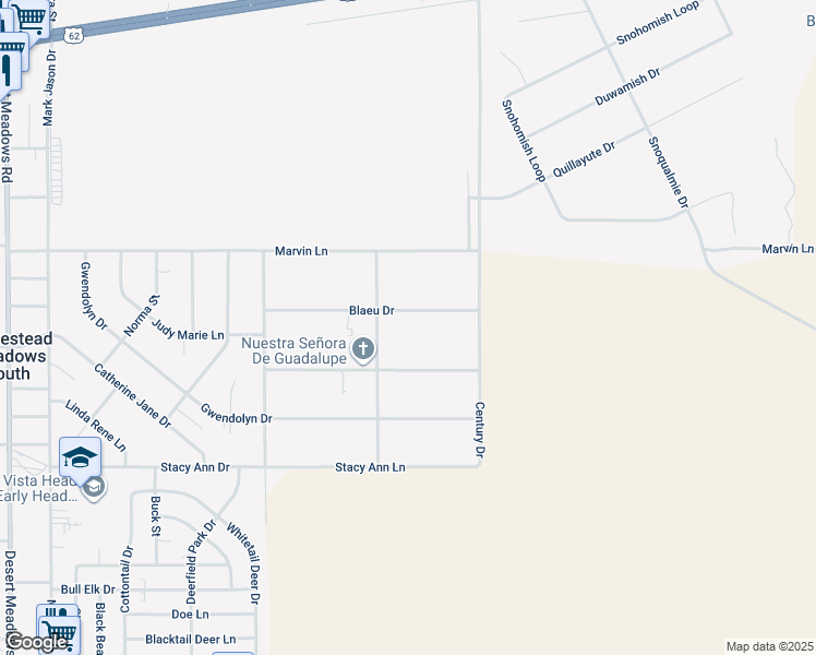 map of restaurants, bars, coffee shops, grocery stores, and more near 15130 Blaeu Drive in El Paso