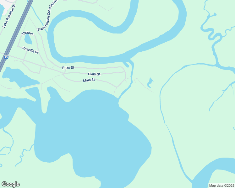 map of restaurants, bars, coffee shops, grocery stores, and more near 1 Margaret Drive in Midway