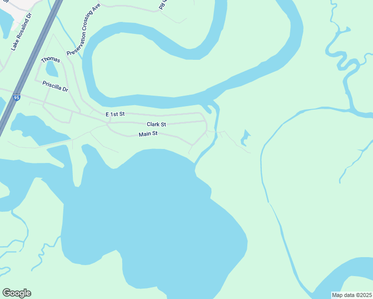 map of restaurants, bars, coffee shops, grocery stores, and more near 1 Margaret Drive in Midway