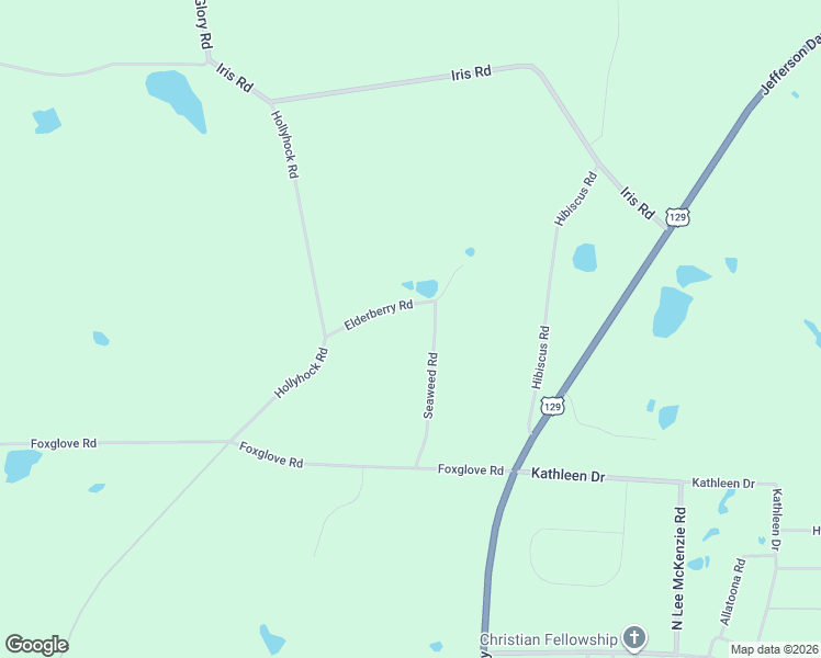 map of restaurants, bars, coffee shops, grocery stores, and more near 152 Seaweed Road in Fitzgerald