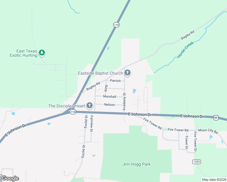 map of restaurants, bars, coffee shops, grocery stores, and more near 170 Sherman Street in Rusk