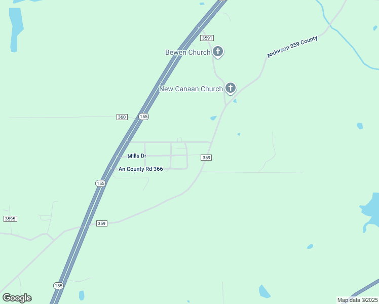 map of restaurants, bars, coffee shops, grocery stores, and more near 401 Acr 364 in Palestine