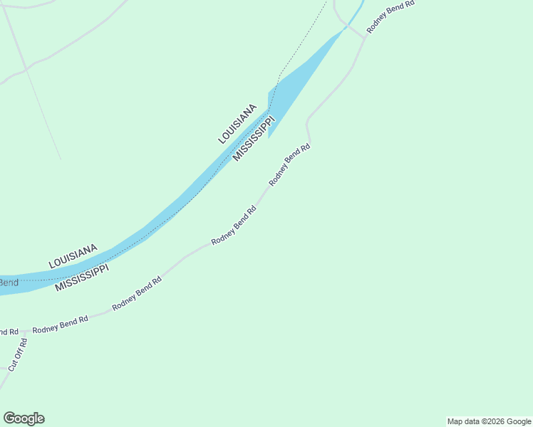 map of restaurants, bars, coffee shops, grocery stores, and more near Rodney Bend Road in Jefferson