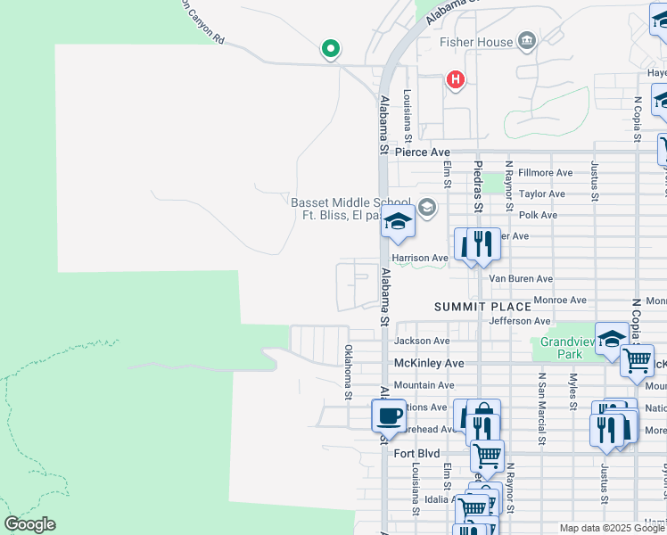 2492 Harrison Avenue, El Paso TX Walk Score
