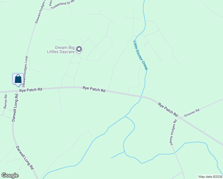 map of restaurants, bars, coffee shops, grocery stores, and more near 14 Levy A Ray Road Northeast in Ludowici
