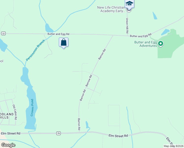 map of restaurants, bars, coffee shops, grocery stores, and more near 101 Honeysuckle Road in Troy