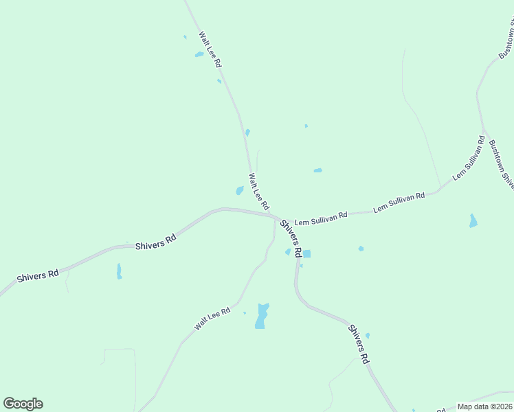 map of restaurants, bars, coffee shops, grocery stores, and more near 1071 Shivers Road in Pinola