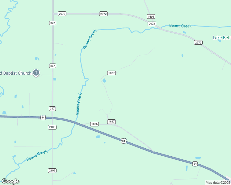 map of restaurants, bars, coffee shops, grocery stores, and more near 416 County Road 1627 in Rusk