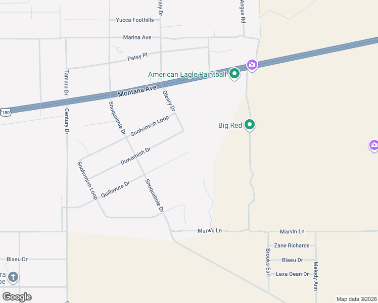 map of restaurants, bars, coffee shops, grocery stores, and more near 15399 Quillayute Drive in El Paso