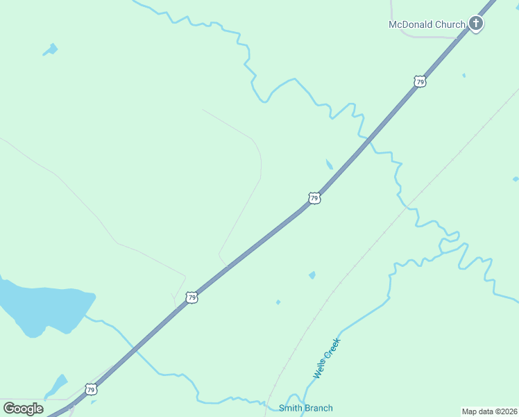 map of restaurants, bars, coffee shops, grocery stores, and more near Neches Trace in Palestine