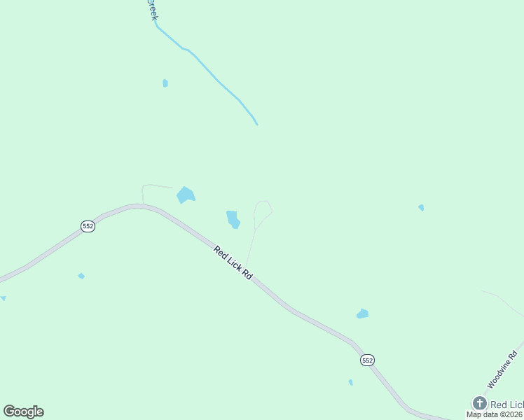 map of restaurants, bars, coffee shops, grocery stores, and more near 2513 Red Lick Road in Jefferson County