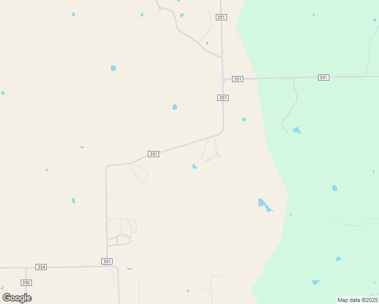 map of restaurants, bars, coffee shops, grocery stores, and more near 8100 County Road 351 in Blanket