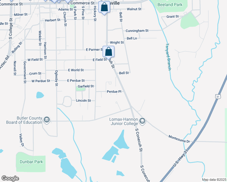 map of restaurants, bars, coffee shops, grocery stores, and more near 448 Perdue Place in Greenville