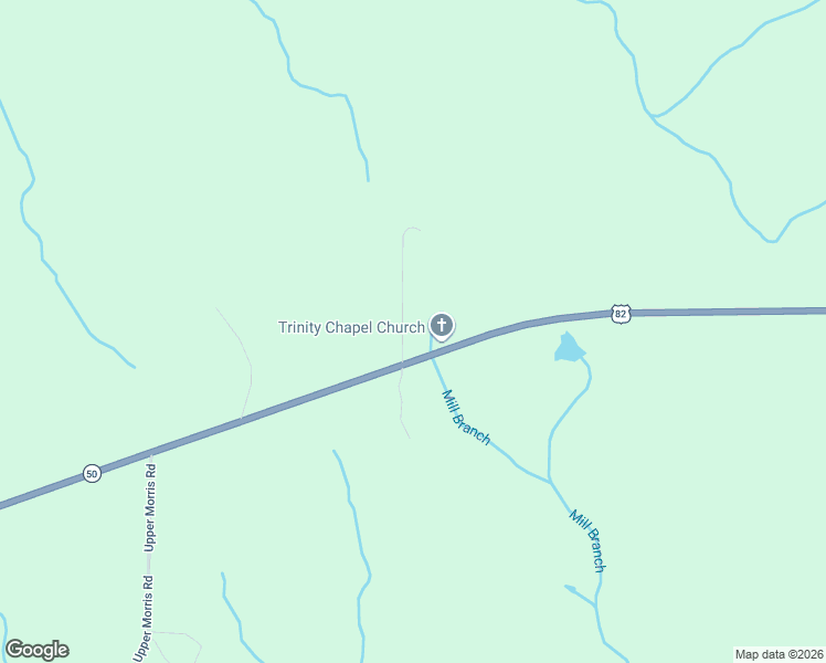 map of restaurants, bars, coffee shops, grocery stores, and more near 3833 Georgia 50 in Morris