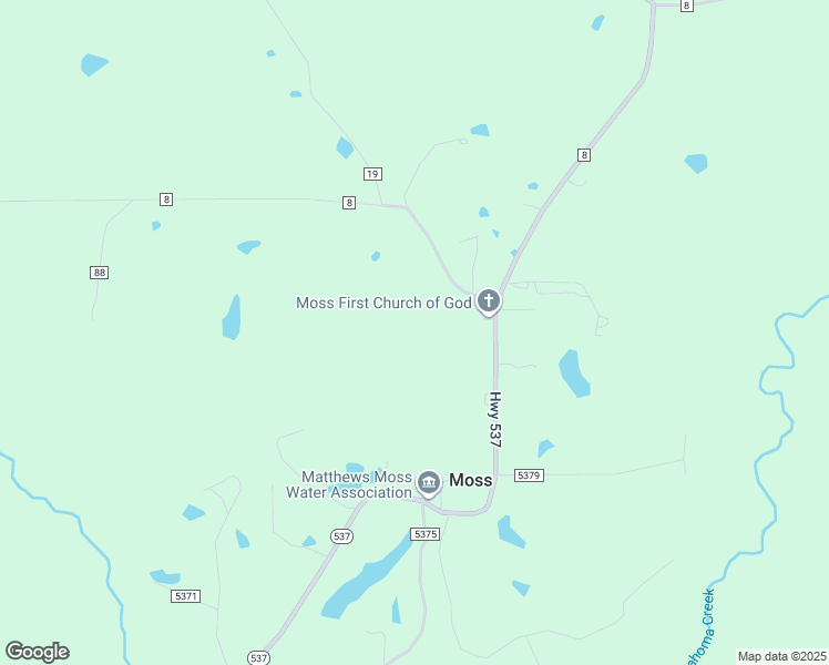 map of restaurants, bars, coffee shops, grocery stores, and more near in Moss