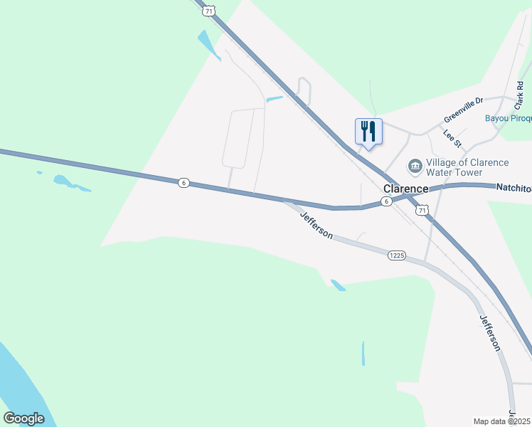 map of restaurants, bars, coffee shops, grocery stores, and more near 299-307 Natchitoches-Winnfield Highway in Natchitoches