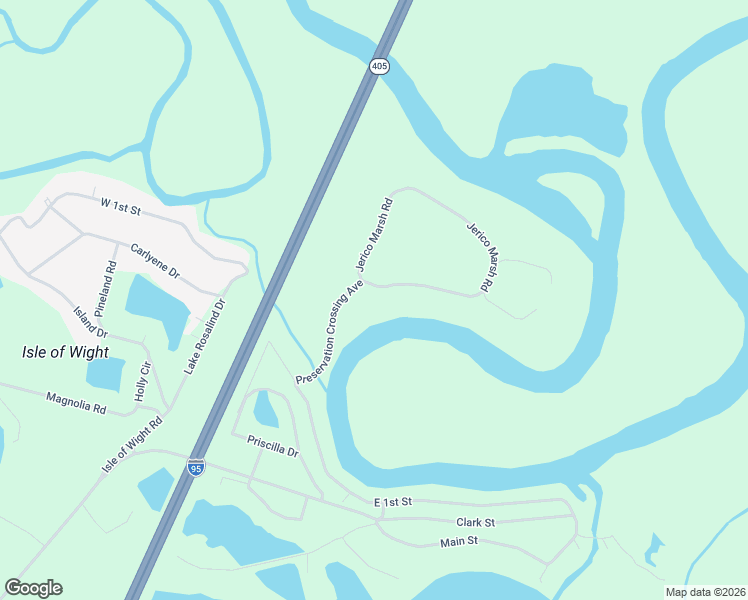 map of restaurants, bars, coffee shops, grocery stores, and more near 75 Jerico Marsh Road in Midway