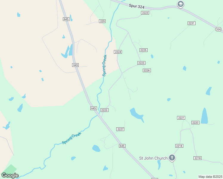 map of restaurants, bars, coffee shops, grocery stores, and more near 350 County Road 2223 in Tennessee Colony