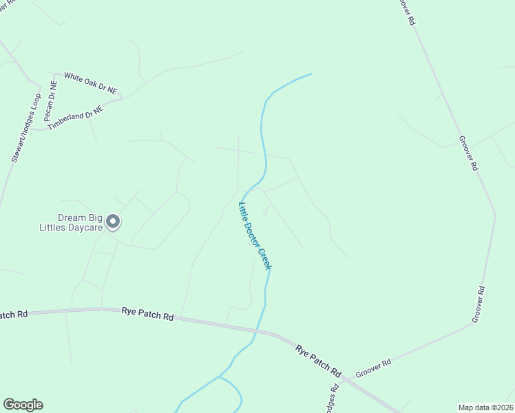 map of restaurants, bars, coffee shops, grocery stores, and more near 140 Cathy Road Northeast in Ludowici