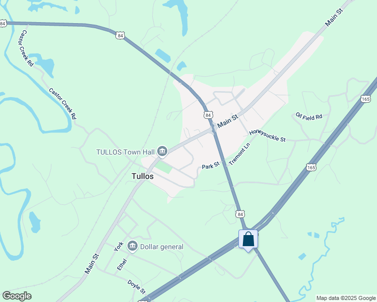 map of restaurants, bars, coffee shops, grocery stores, and more near 4th Street in Tullos