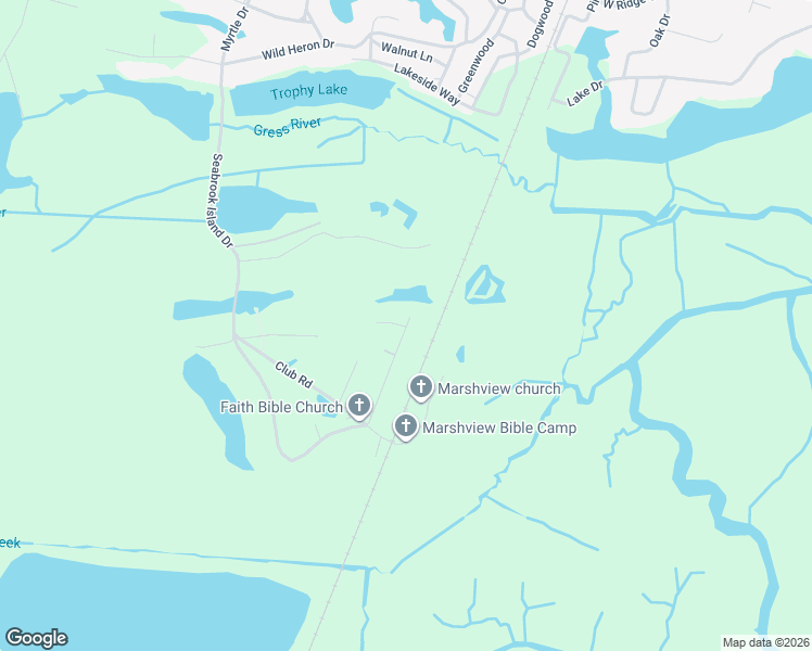 map of restaurants, bars, coffee shops, grocery stores, and more near 233 Sandpiper Drive in Midway