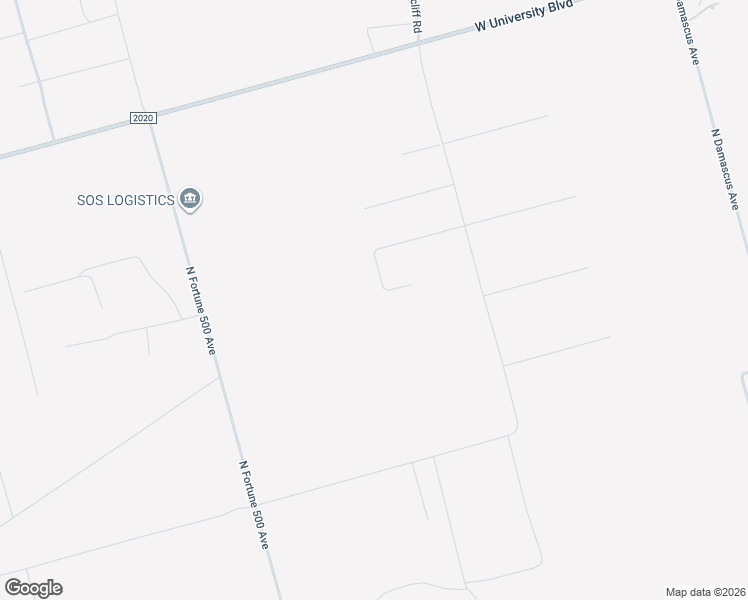 map of restaurants, bars, coffee shops, grocery stores, and more near 2045 North Fortune 500 Avenue in Odessa