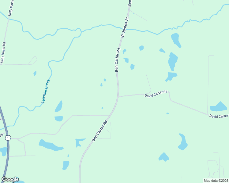 map of restaurants, bars, coffee shops, grocery stores, and more near 2757 Ben Carter Road in Baxley