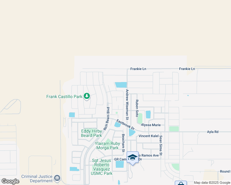 map of restaurants, bars, coffee shops, grocery stores, and more near 512 Delancey Street in El Paso