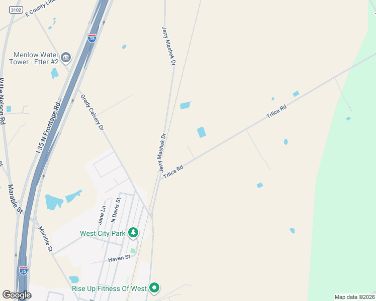 map of restaurants, bars, coffee shops, grocery stores, and more near 369 Trlica Rd in West