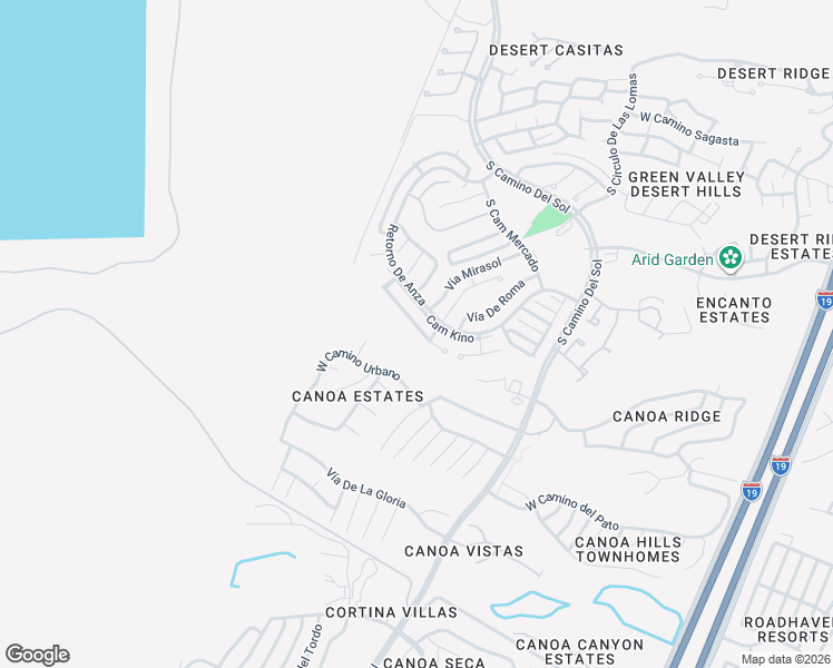 map of restaurants, bars, coffee shops, grocery stores, and more near 3088 Vía Del Tirol in Green Valley