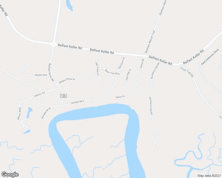 map of restaurants, bars, coffee shops, grocery stores, and more near 325 Oak Point Drive in Richmond Hill