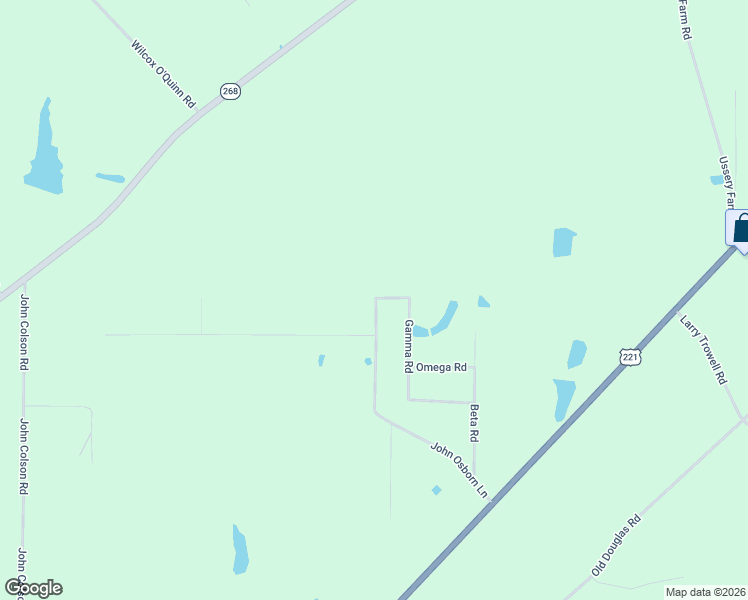 map of restaurants, bars, coffee shops, grocery stores, and more near 26 Gamma Road in Hazlehurst