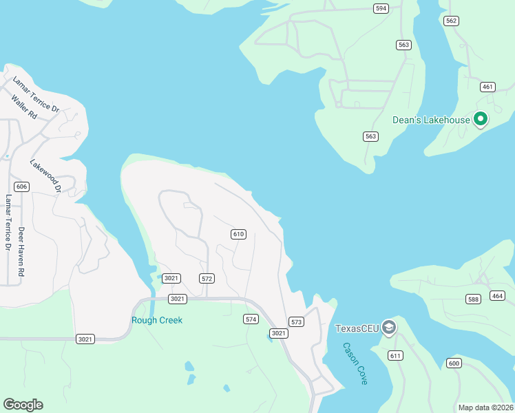 map of restaurants, bars, coffee shops, grocery stores, and more near 420 Lakeside Drive in Brownwood