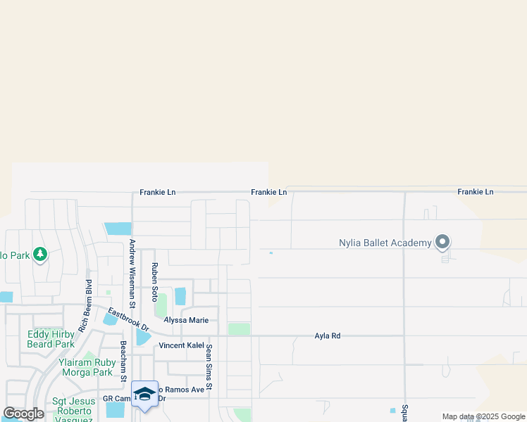 map of restaurants, bars, coffee shops, grocery stores, and more near 13101 Lopez Road in El Paso
