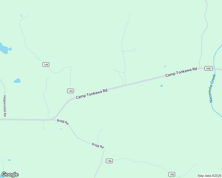 map of restaurants, bars, coffee shops, grocery stores, and more near 3100-3104 Camp Tonkawa Road in Nacogdoches