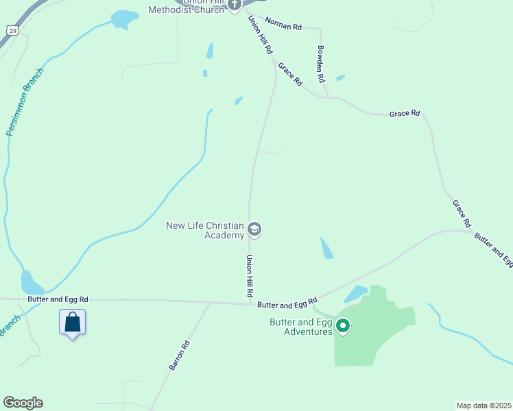 map of restaurants, bars, coffee shops, grocery stores, and more near 753-845 Union Hill Road in Troy