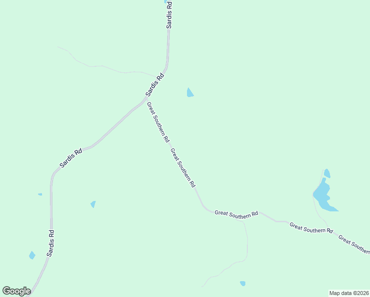 map of restaurants, bars, coffee shops, grocery stores, and more near 2191-3099 Great Southern Road in Hazlehurst