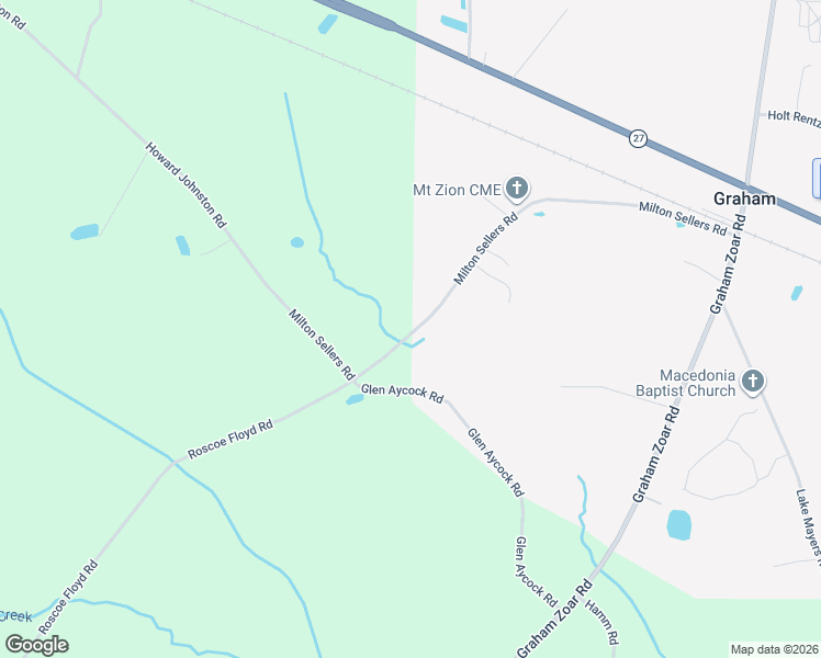 map of restaurants, bars, coffee shops, grocery stores, and more near 574 Milton Sellers Road in Baxley