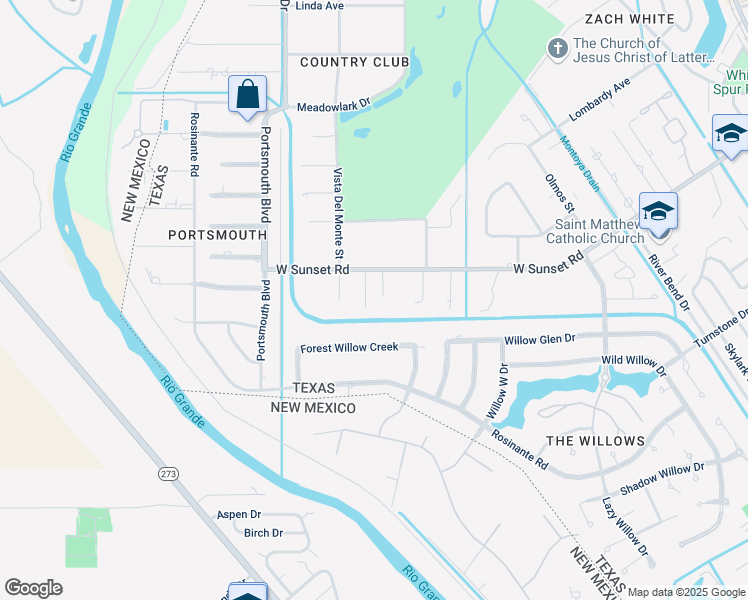 map of restaurants, bars, coffee shops, grocery stores, and more near 4770 Turtle Dove Place in El Paso