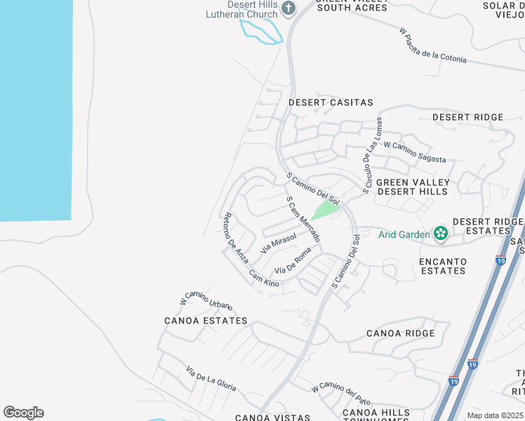 map of restaurants, bars, coffee shops, grocery stores, and more near 1602 Calle Hacienda in Green Valley
