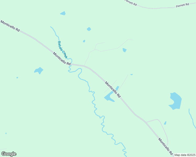 map of restaurants, bars, coffee shops, grocery stores, and more near 14139-15114 Monticello Road in Hazlehurst