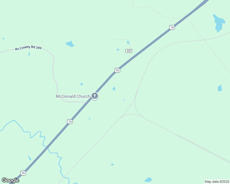map of restaurants, bars, coffee shops, grocery stores, and more near 7600 U.S. 79 in Palestine