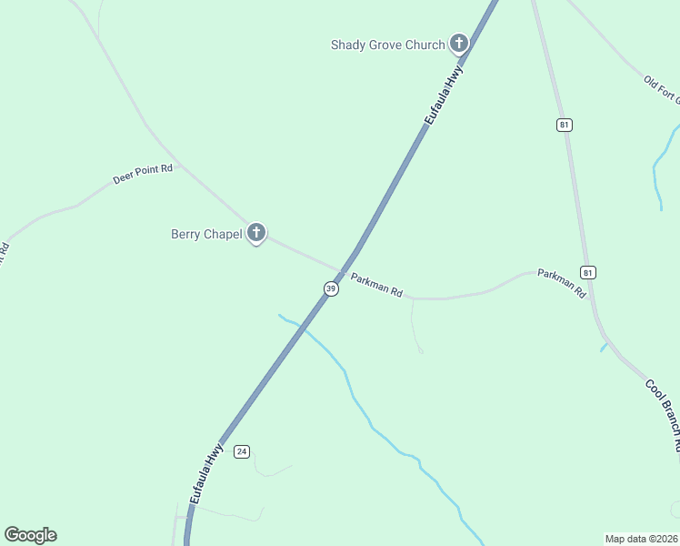 map of restaurants, bars, coffee shops, grocery stores, and more near 696 Georgia 39 in Georgetown